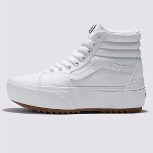 Vans Sk8 Platform White Sneakers